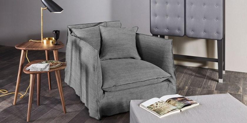 Gervasoni Кресло со съемным чехлом с подлокотниками Ghost sun-id-1437979 - Вид №10