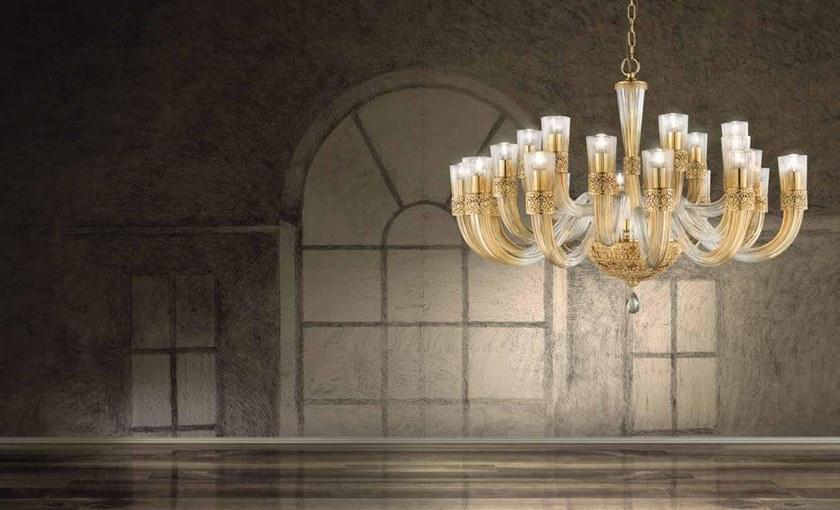 Euroluce Lampadari Хрустальная люстра с кристаллами swarovski® Dea sun-id-1353244 - Вид №1