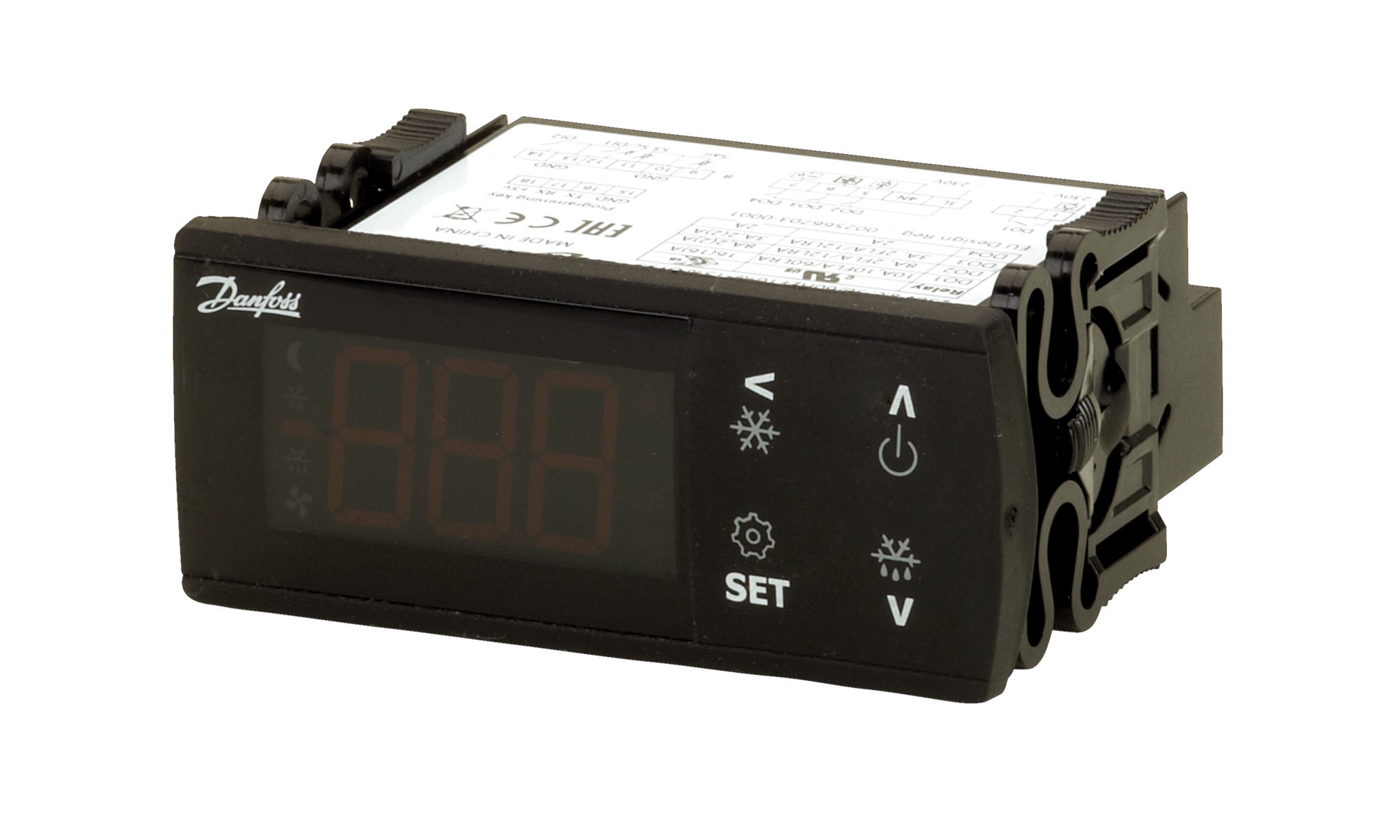 Danfoss ERC 21x ERC 211,Controller, RED LED, 230V 080G3293  - Вид №50