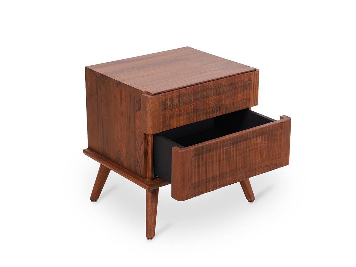 Тумбочка из тикового дерева с ящиками Alankaram VAITINI ARCH-00101614 - Вид №2