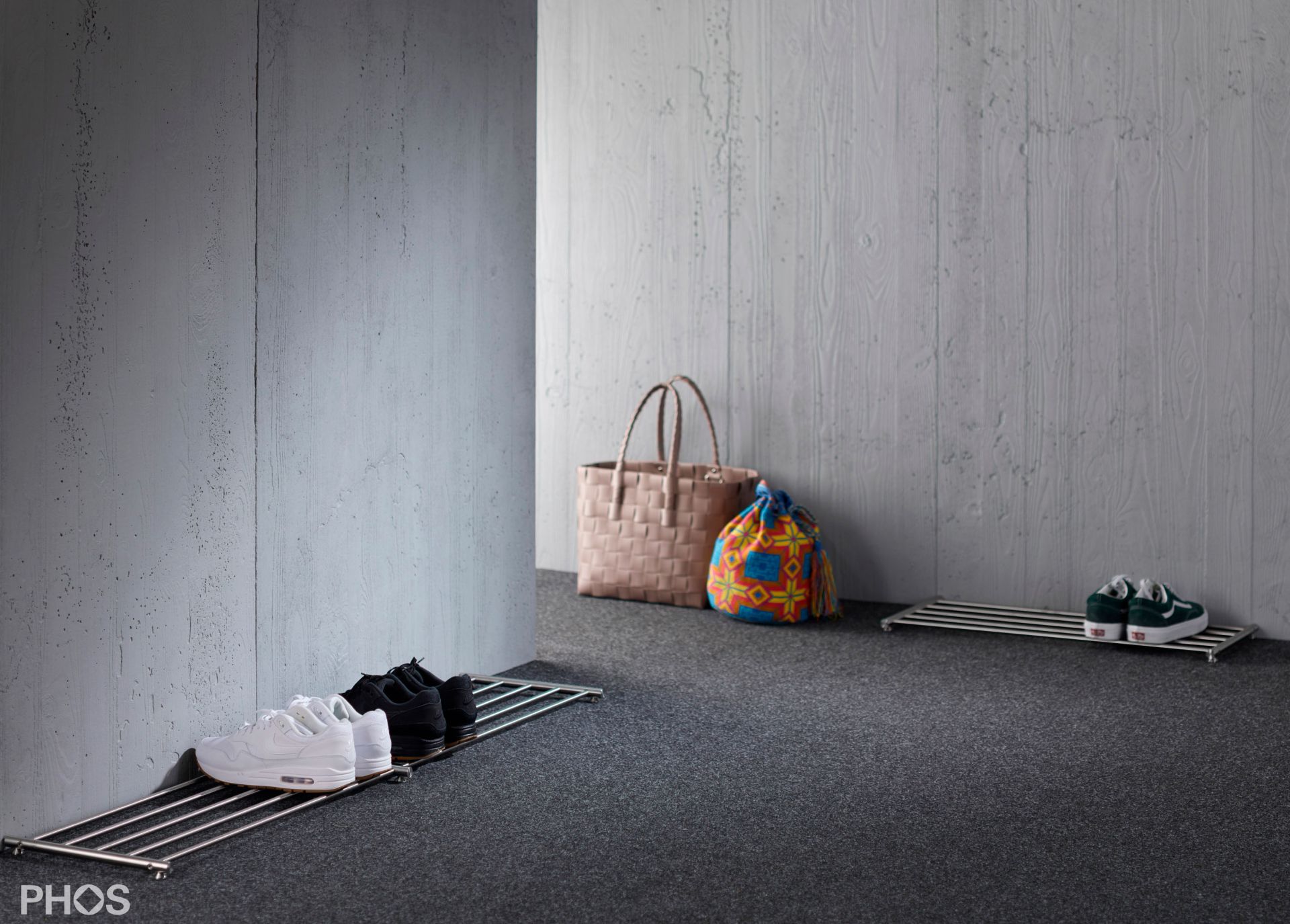 SR800-1 Полка для обуви, 1 уровень, ширина 80 см. PHOS  - Вид №1