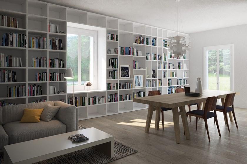 De Rosso Настенный книжный шкаф из пвх на заказ Alfabeto sun-id-1417983 - Вид №7