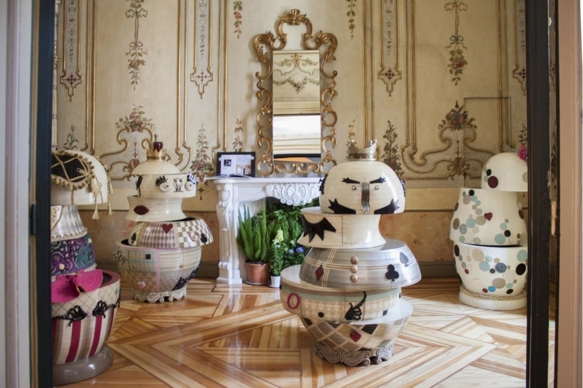 078866 Декоративный шкаф-матрешка Flamenca Lola Glamour Matrioska Santreyd - Вид №4