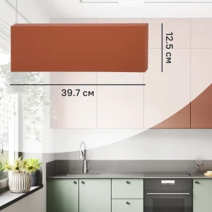 Фасад для кухни Konsensa Тара 39.7x12.5 см в терракотовом цвете 89385590
