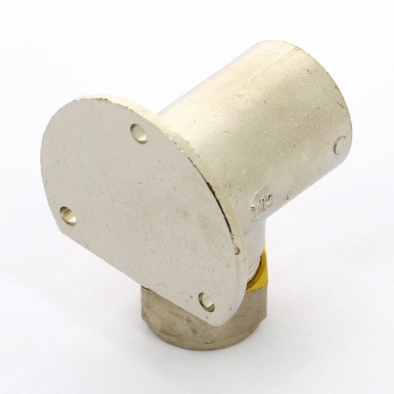 Водорозетка обжим-В никелированная TIEMME 18х3/4" 1100181 - Вид №3