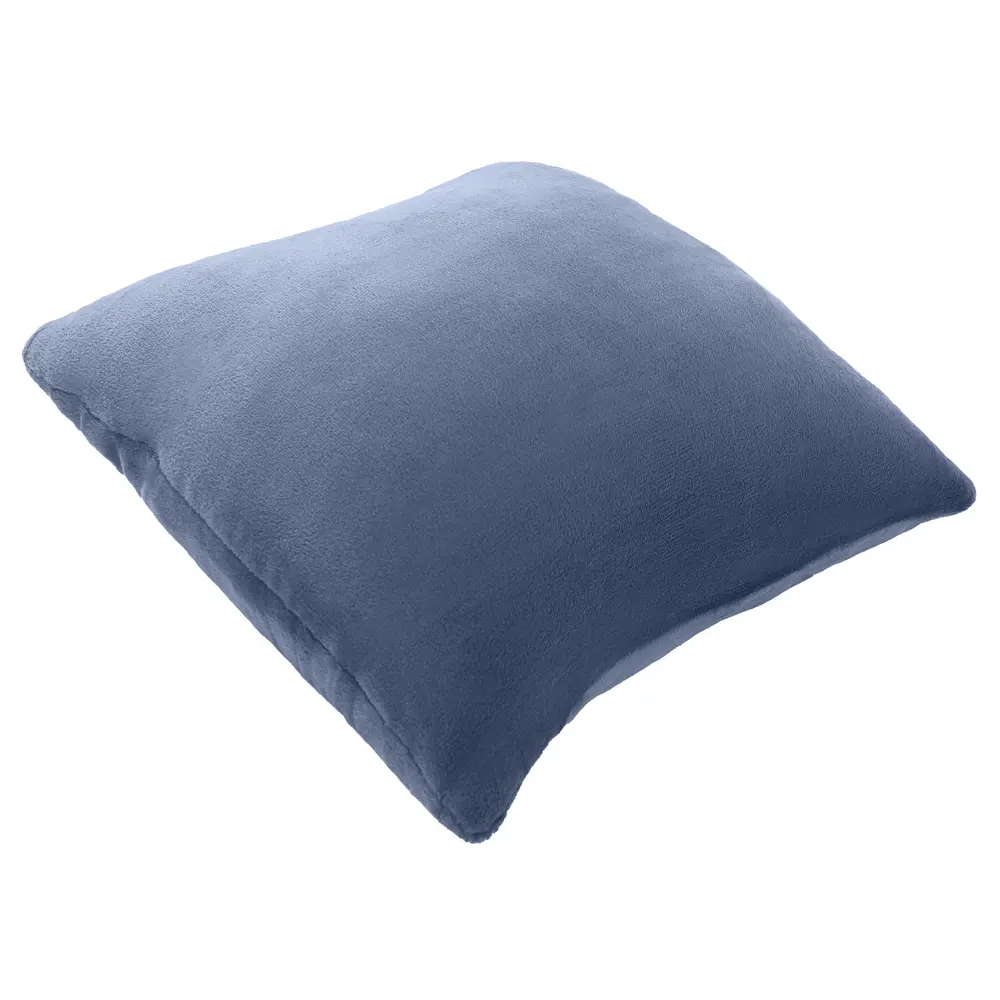 Подушка KREAFORTA Flandria 45x45 см цвет синий 89434092 STLM-2064436  - Вид №1
