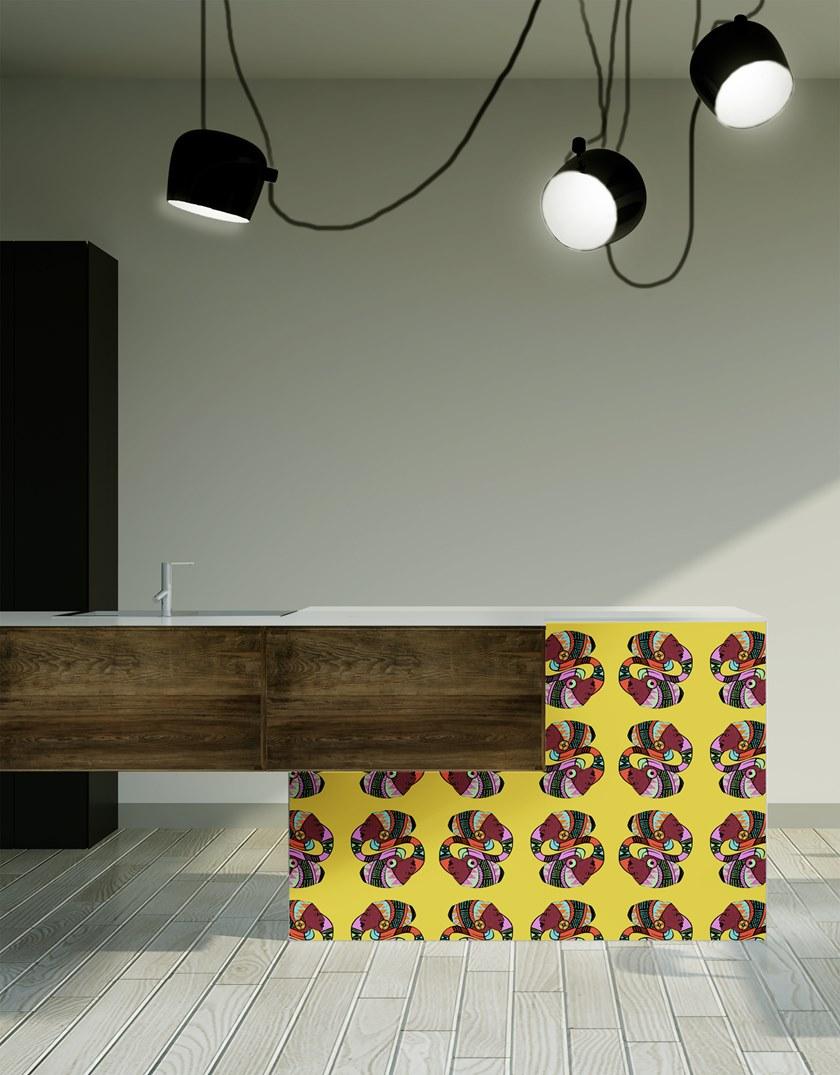 PPPattern Обои на флизелиновой основе с рисунком Wwwall sun-id-1344961 - Вид №1