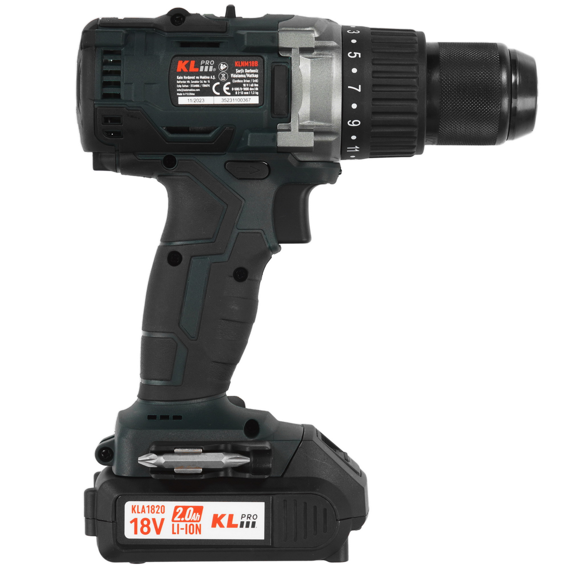 Дрель-шуруповерт KLPRO KLNM18B-20 9154016 STDN-0069209 - Вид №2
