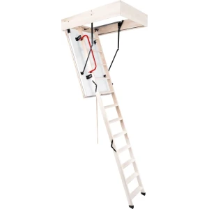 Лестница чердачная складная с секциями Polarlong 70x120x330 см 83747787 STLM-2047171