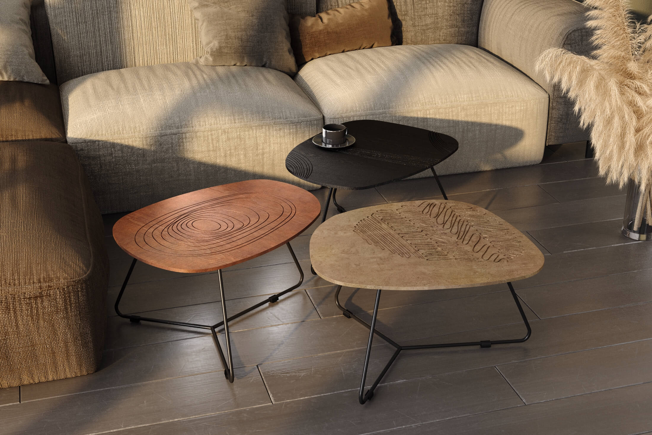 Столик журнальный SHT-CT52-3 Santreyd  - Вид №6