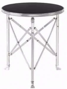 Gianfranco Ferré Home Круглый латунный журнальный столик для гостиной  Bry.231.a