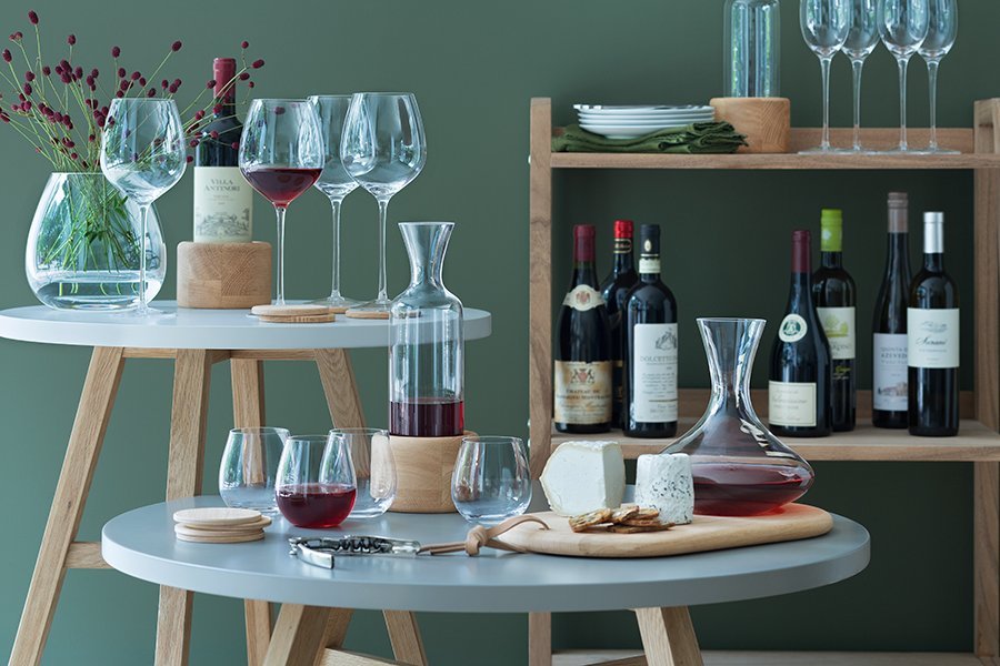 Набор из 4 бокалов для красного вина 850 мл Wine LSA INTERNATIONAL WINE 00-3863081 Прозрачный  - Вид №1