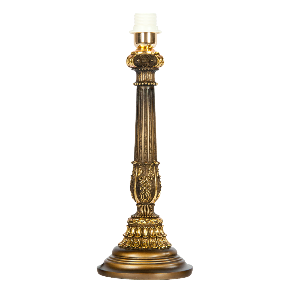 32022,34074 Настольная лампа Колонна Испанская Бронза Классика Капучино BOGACHO 4627138210994, 4627155810764 - Вид №2