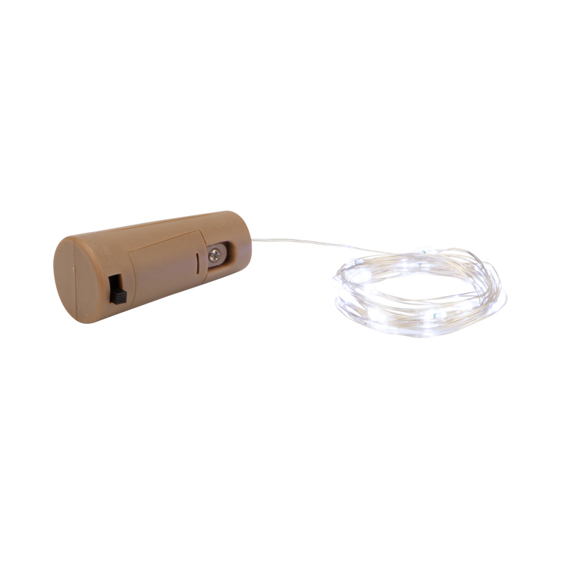 82720394 Нить светодиодная Роса с пробкой 20LED холодный белый свет 2 м STLM-0034775 Santreyd  - Вид №1