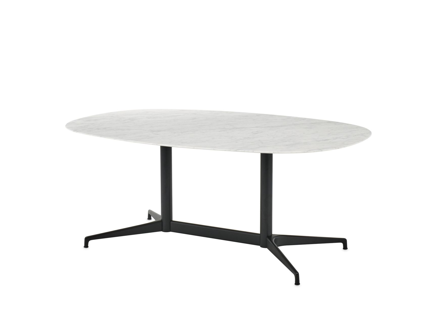 Мраморный овальный стол для совещаний с системой люверсов Herman Miller Civic ARCH-00136401 - Вид №3