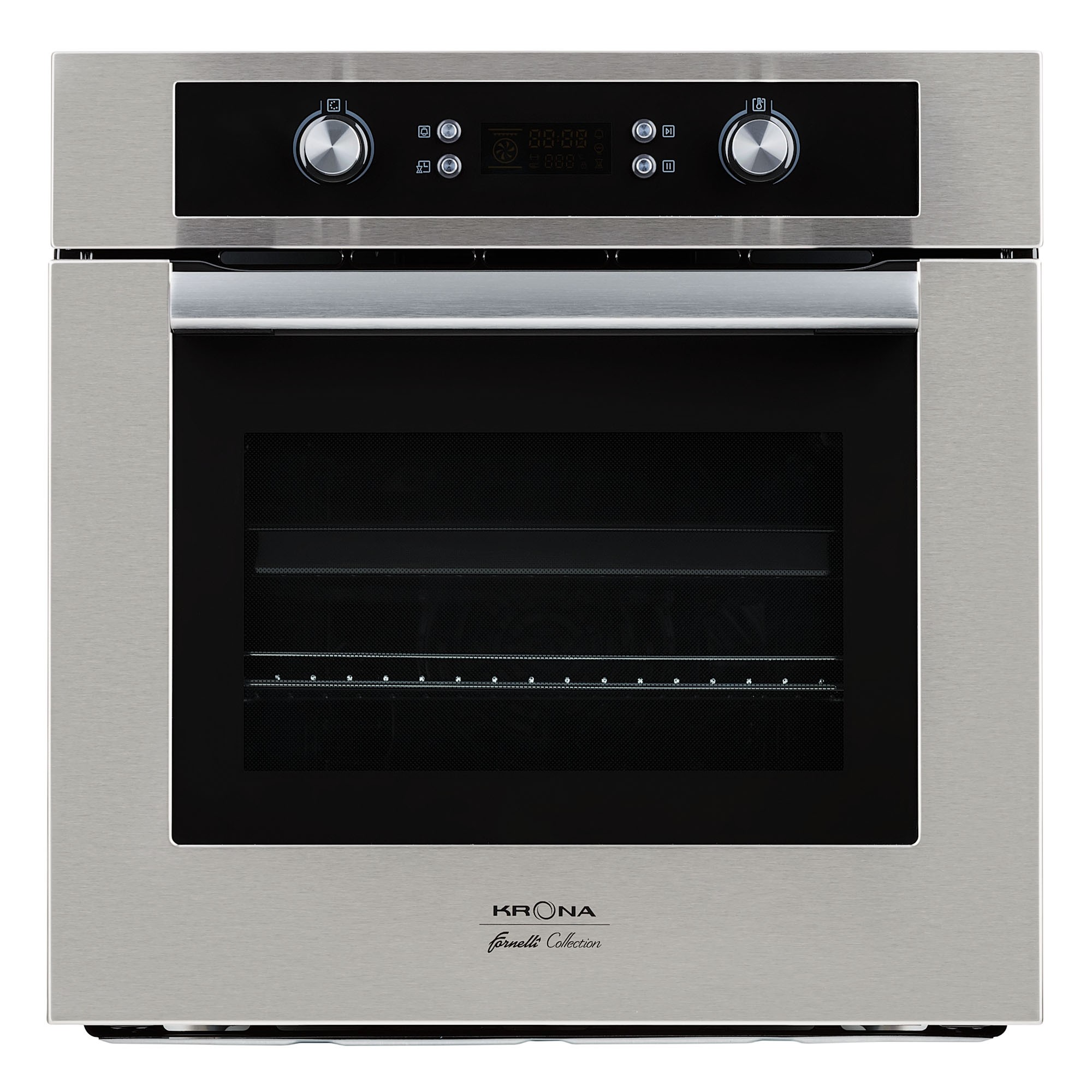 8174027 Электрический духовой шкаф KRONA BELCANTO 60 IX серебристый KRONA1 STDN-0115215