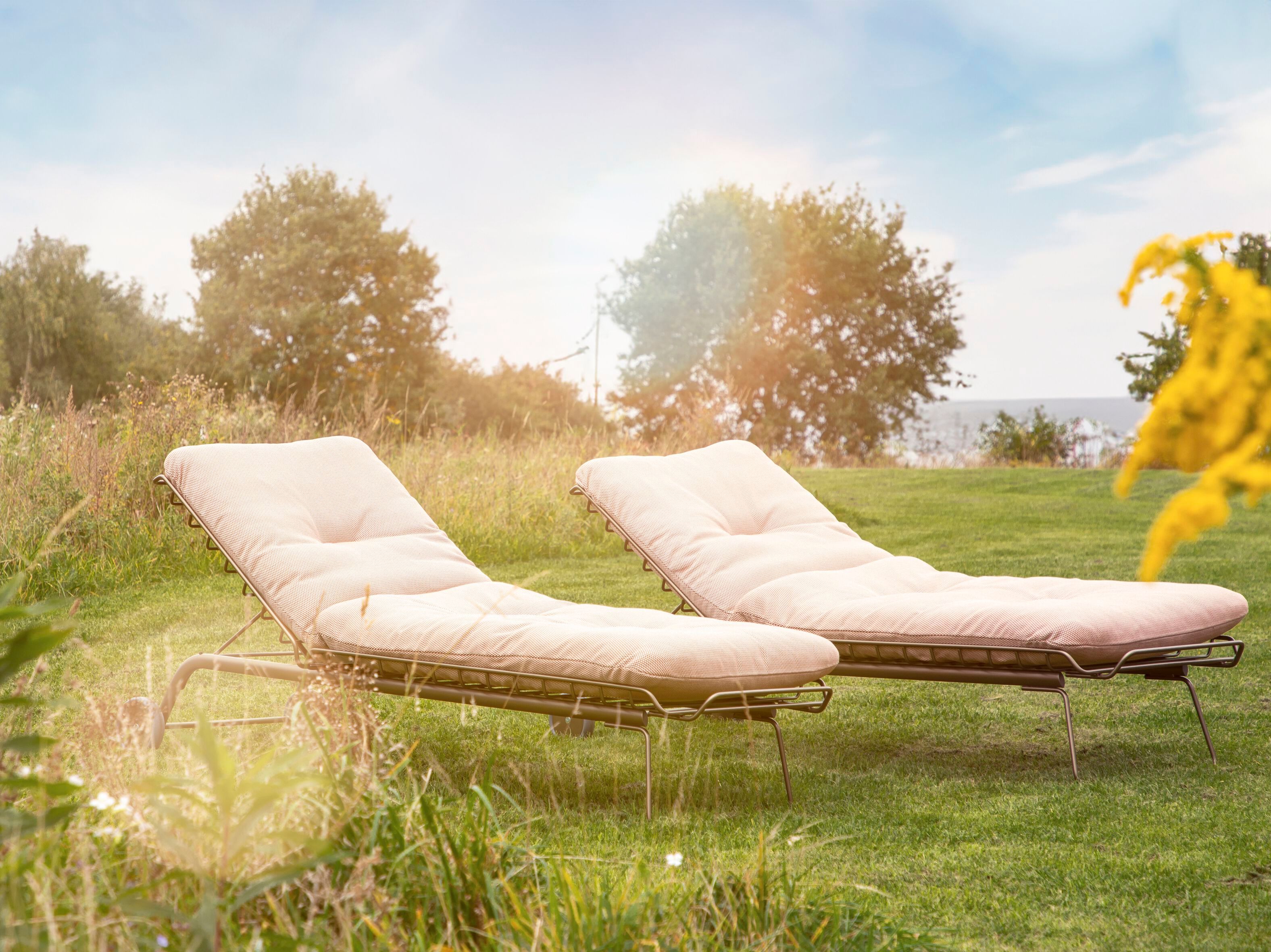 Тканевая откидная Садовая кровать с колесами Freifrau Leyasol Outdoor ARCH-00136232 - Вид №3