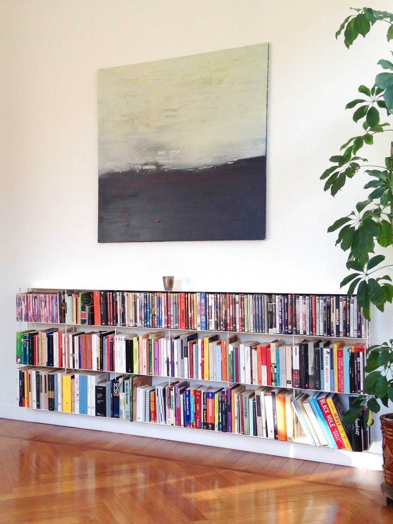 Алюминиевый секционный настенный книжный шкаф KRIPTONITE Krossing ARCH-00131150 - Вид №12