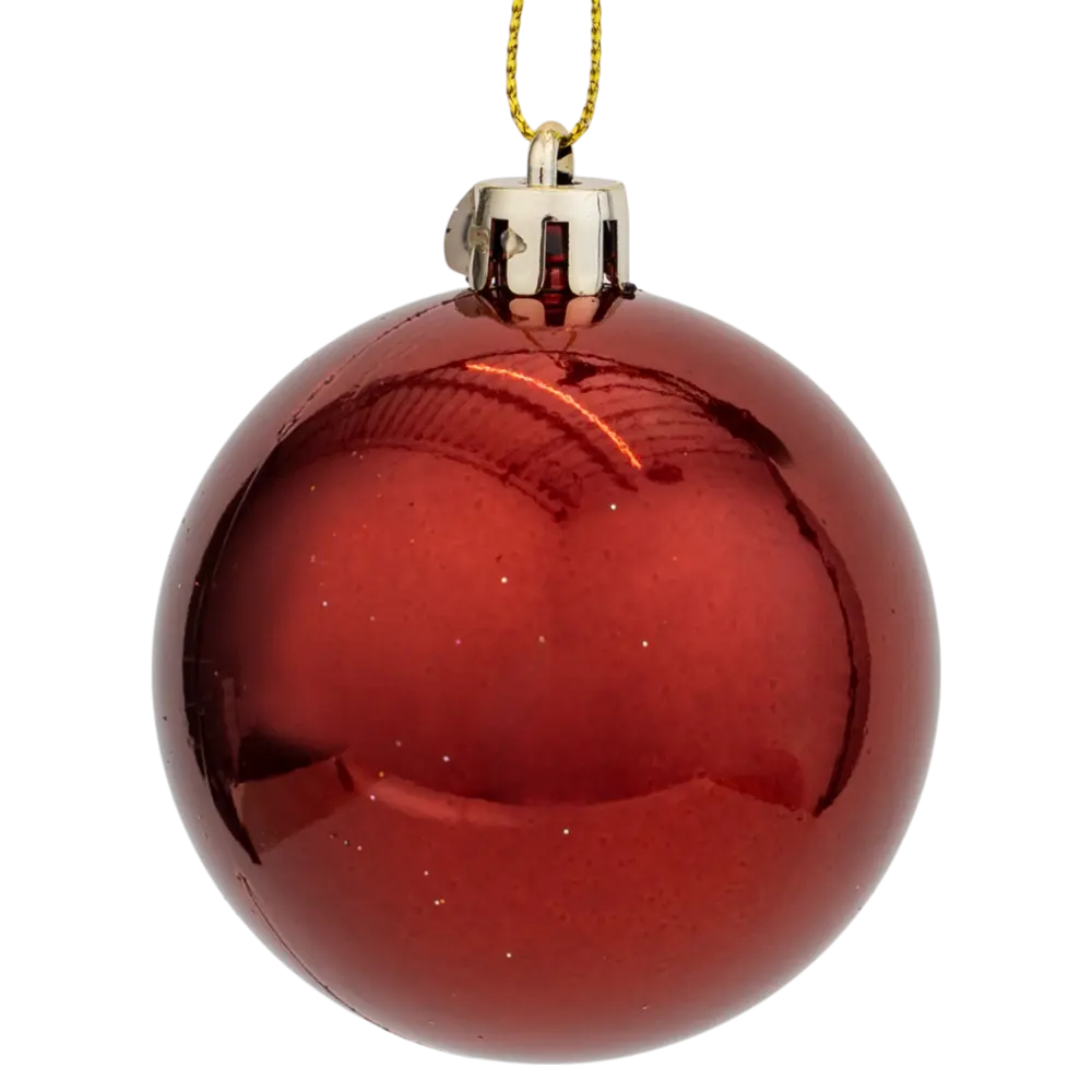 Набор елочных шаров KREAFORTA с блестками, 26 шт, розовый 89420571 STLM-1584303 - Вид №6