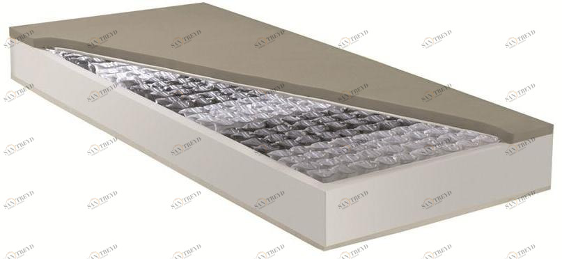 Frauflex Гипоаллергенный матрас с пружинным карманом из ткани waterlily ™ Jeans sun-id-1441491