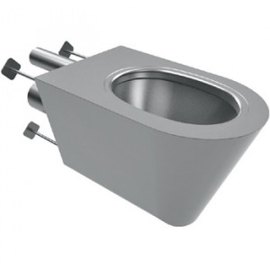 SD0116320001 Edone Подвесной унитаз, прикрепленный к задней части стены в техническом помещении SD0116320001