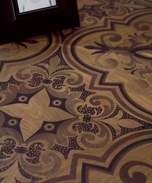 Quad10 Tifernoit Виктория - дуб, венге и орех Parquet - Вид №4