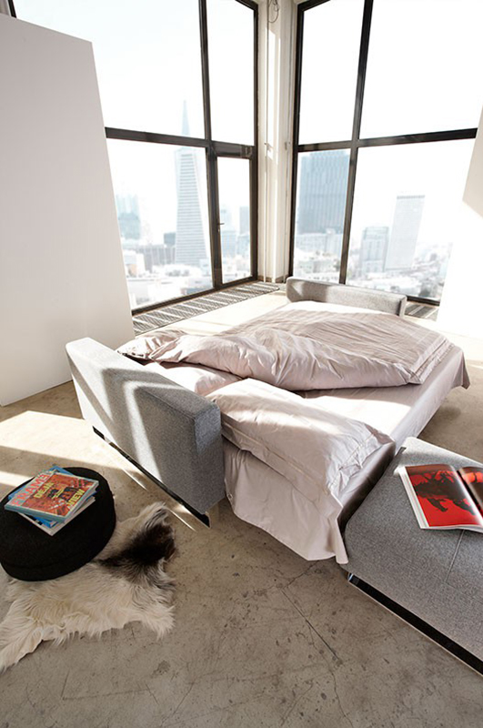 Диван Cassius Deluxe Excess Lounger с подушками, мягкими подлокотниками, хромированными ножками Runn Innovation Living CASSIUS563 - Вид №7