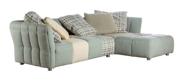 Диван Boston угловой светло-серый UNICO ДИЗАЙНЕРСКИЕ 249041 Серый  - Вид №1