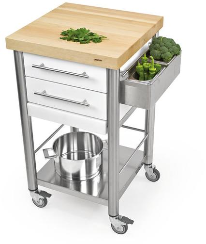 JOKODOMUS Отдельностоящий кухонный модуль из нержавеющей стали и дерева Auxilium sun-id-1384818 - Вид №2