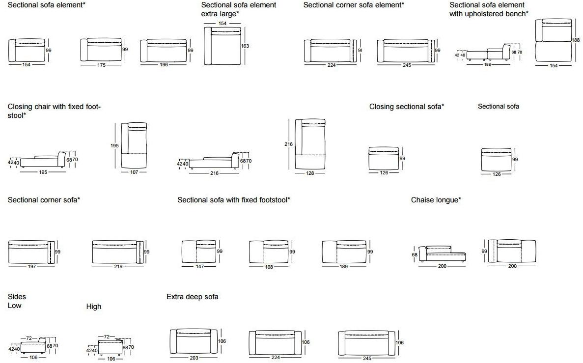 Rolf Benz Угловой диван в ткани Rolf benz 552 mio sun-id-1346310 - Вид №5