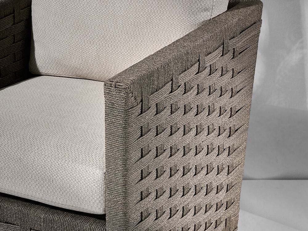 Веревочное садовое кресло с подлокотниками Walters Hopkins ARCH-00132530 - Вид №5