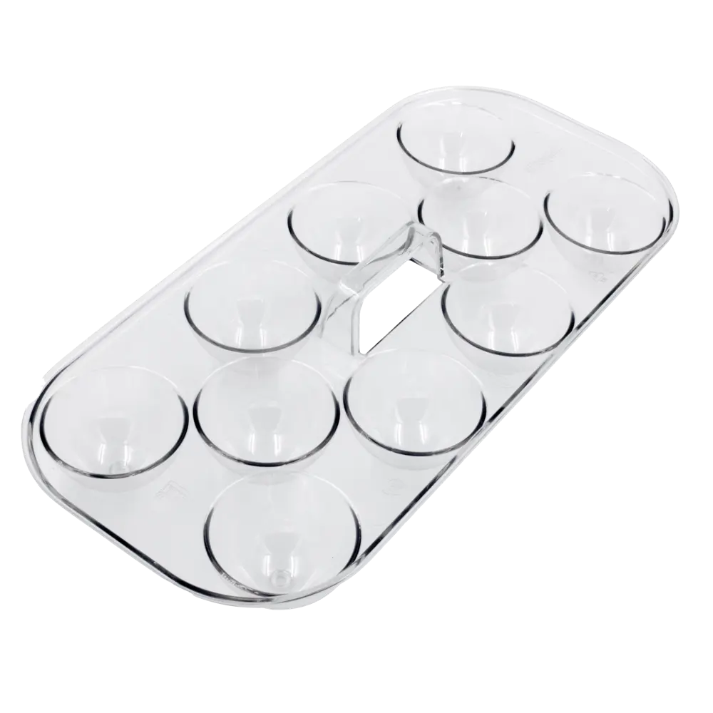 Контейнер для яиц KONSENSA 29.7x13.8x5.7 см пластик прозрачный STLM-2086270