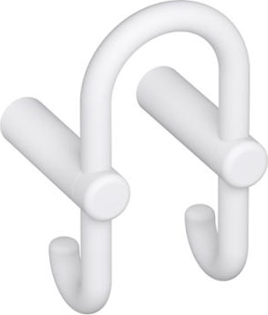 801.90B030 Двойной крючок для гардероба HEWI Edition matt | Polyamid  - Вид №4