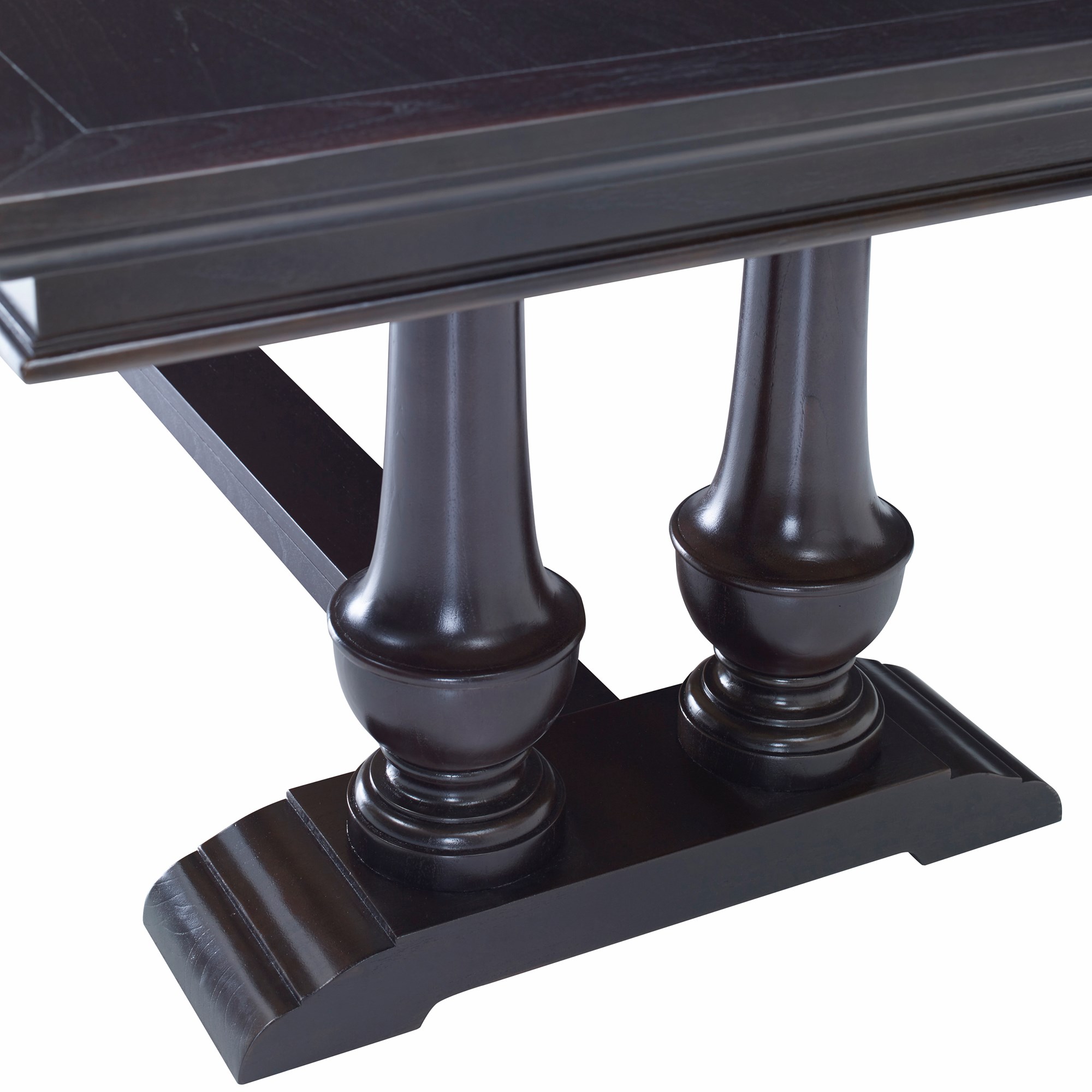 Обеденные столы 17594-600-296 Harvest Dining Table (96") -Rubbed Raven Ambella  - Вид №5