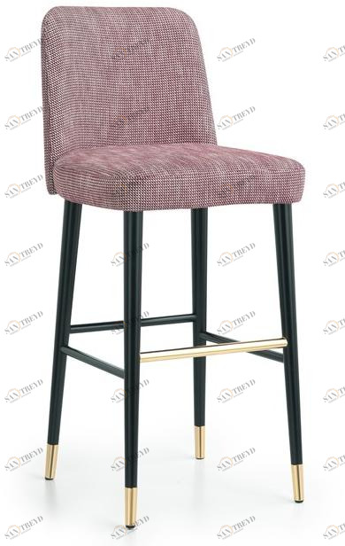 Oliver B. Высокий табурет из ткани с подставкой для ног Oliver b. wild sun-id-1418029