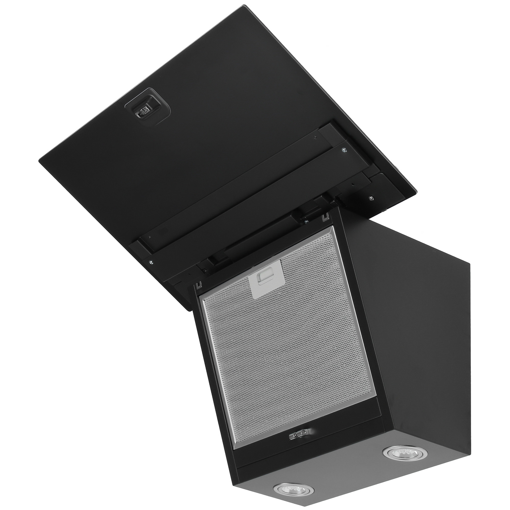 8189978 Вытяжка наклонная Elica SHIVER BL/A/60 черный/серебристый STDN-0024518 - Вид №2