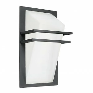 Уличный настенный светильник 35х14,5х20 см черный Park 83433 EGLO PARK 00-3895575 Черный