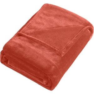 Плед Santreyd Flandria - уютный терракотовый из микрофибры 200×220 см 89380495