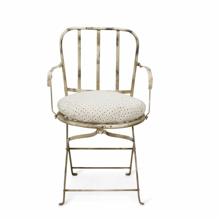 080374 Складной металлический стул Francisco Segarra Atenea Santreyd - Вид №2