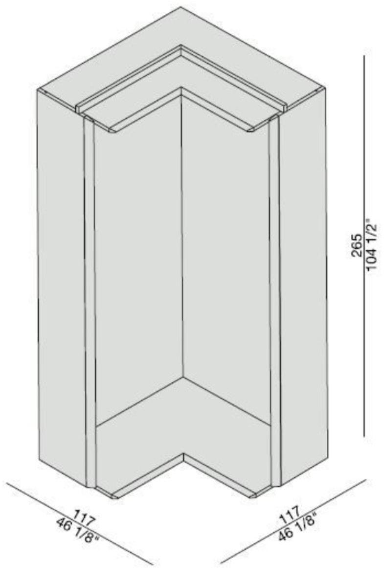 Porada Модульная деревянная гардеробная Iron sun-id-1503107 - Вид №13