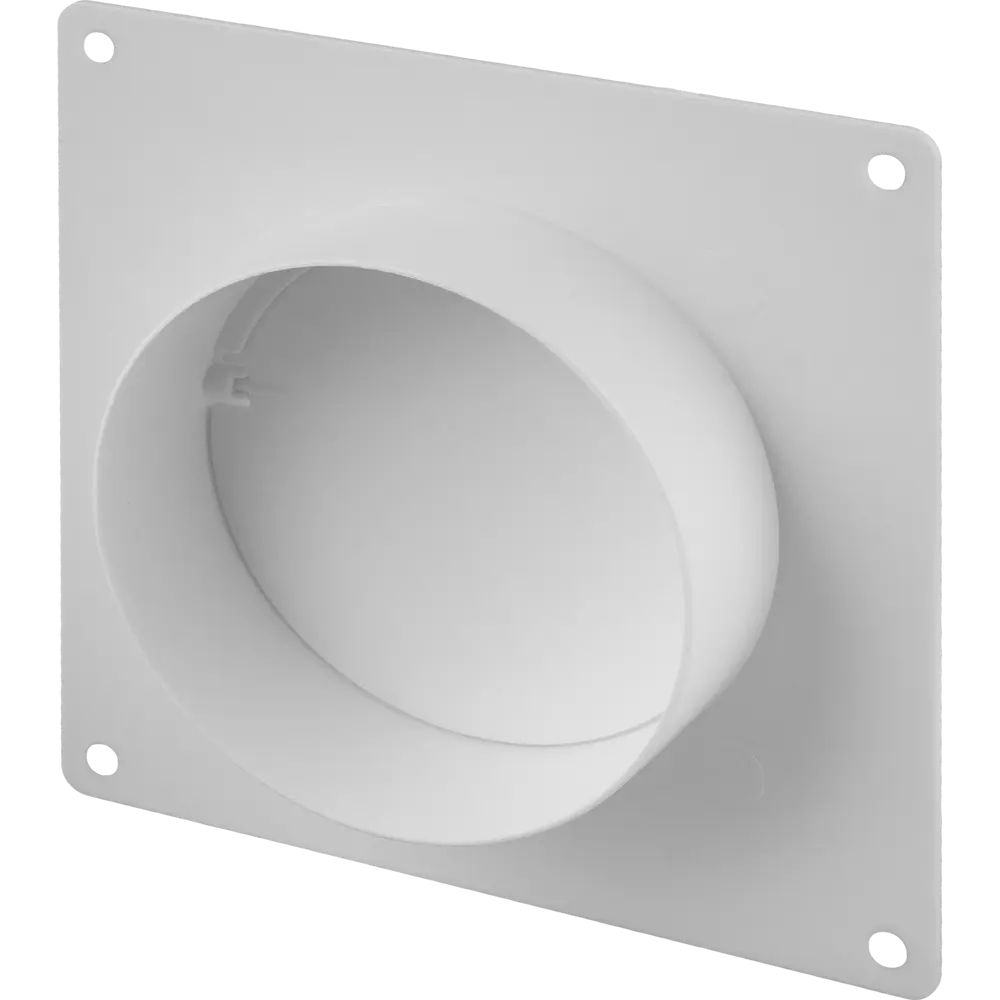 EQUATION Соединитель с обратным клапаном для вентиляции D100 мм с монтажной пластиной 18155967 STLM-0009705