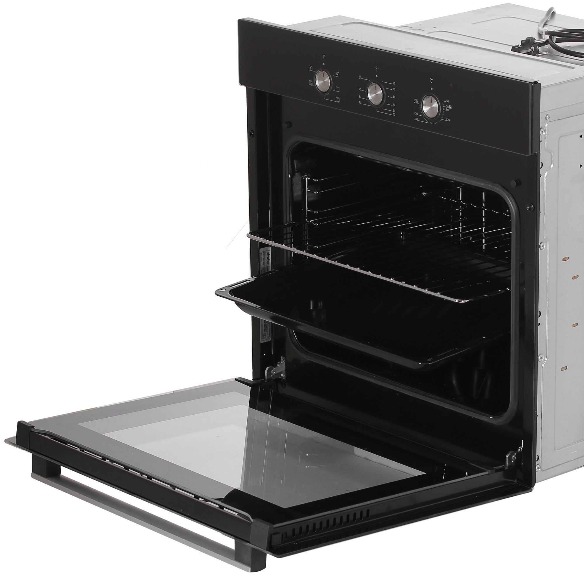 8186949 Электрический духовой шкаф Simfer B6ES16016 черный STDN-0015504 - Вид №5