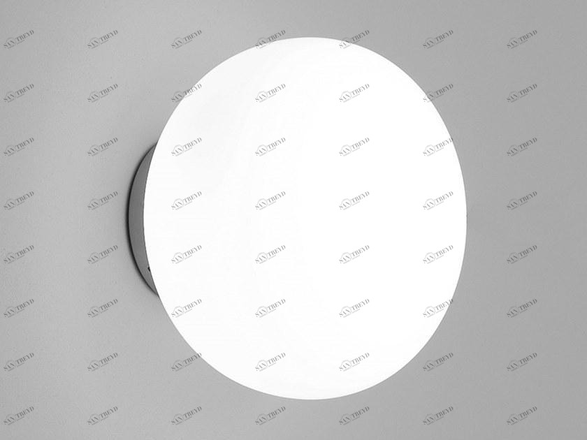 luxcambra Настенный светильник из опалового стекла Moon Moona1_2161