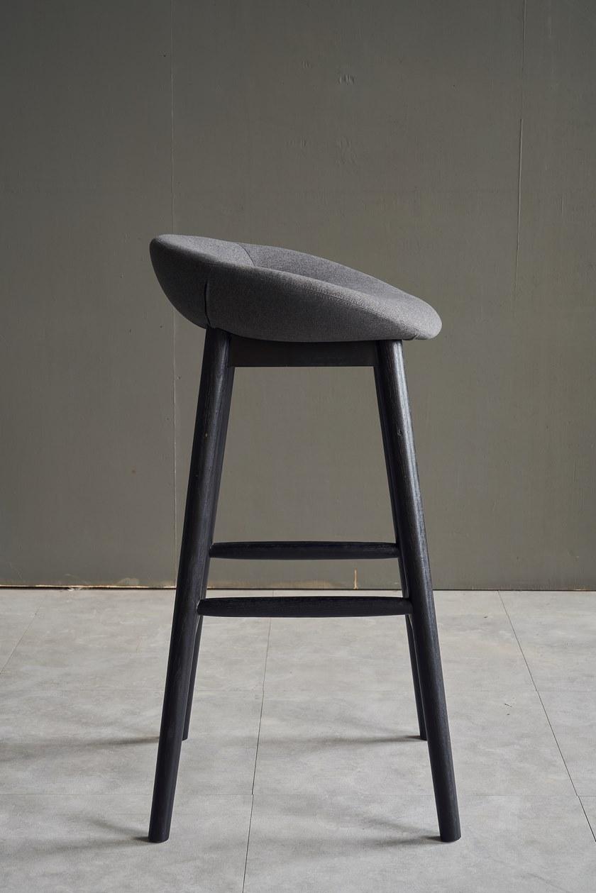 Grado Design Барный стул из ткани с подставкой для ног  Nes-ch-01/nes-ch-02  - Вид №2