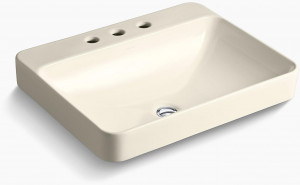 K-2660-8-47 Накладная раковина на столешницу  прямоугольная Kohler