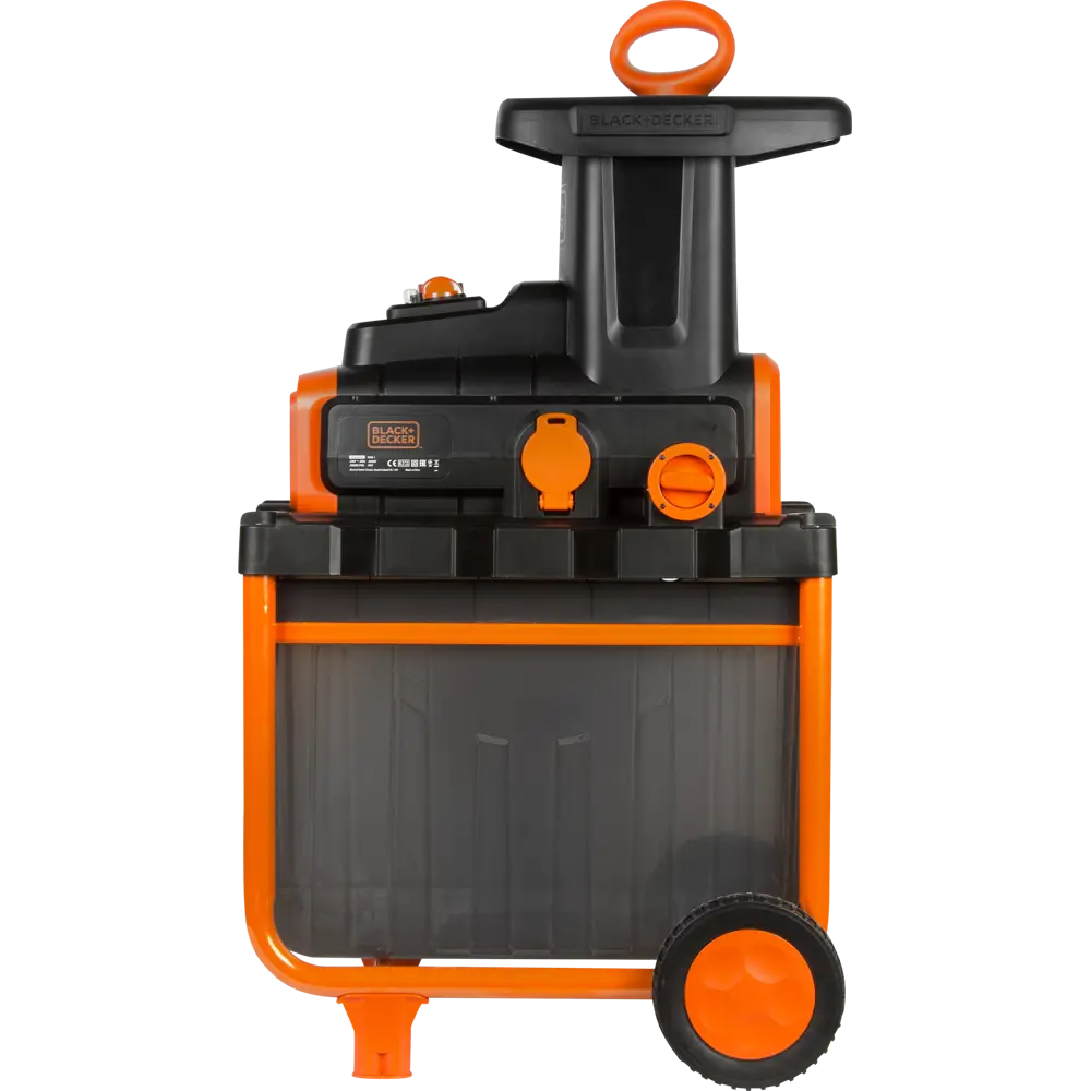 Измельчитель садовый электрический Black&Decker BEGAS5800-QS 2800 Вт BLACK + DECKER STLM-2060624 - Вид №1