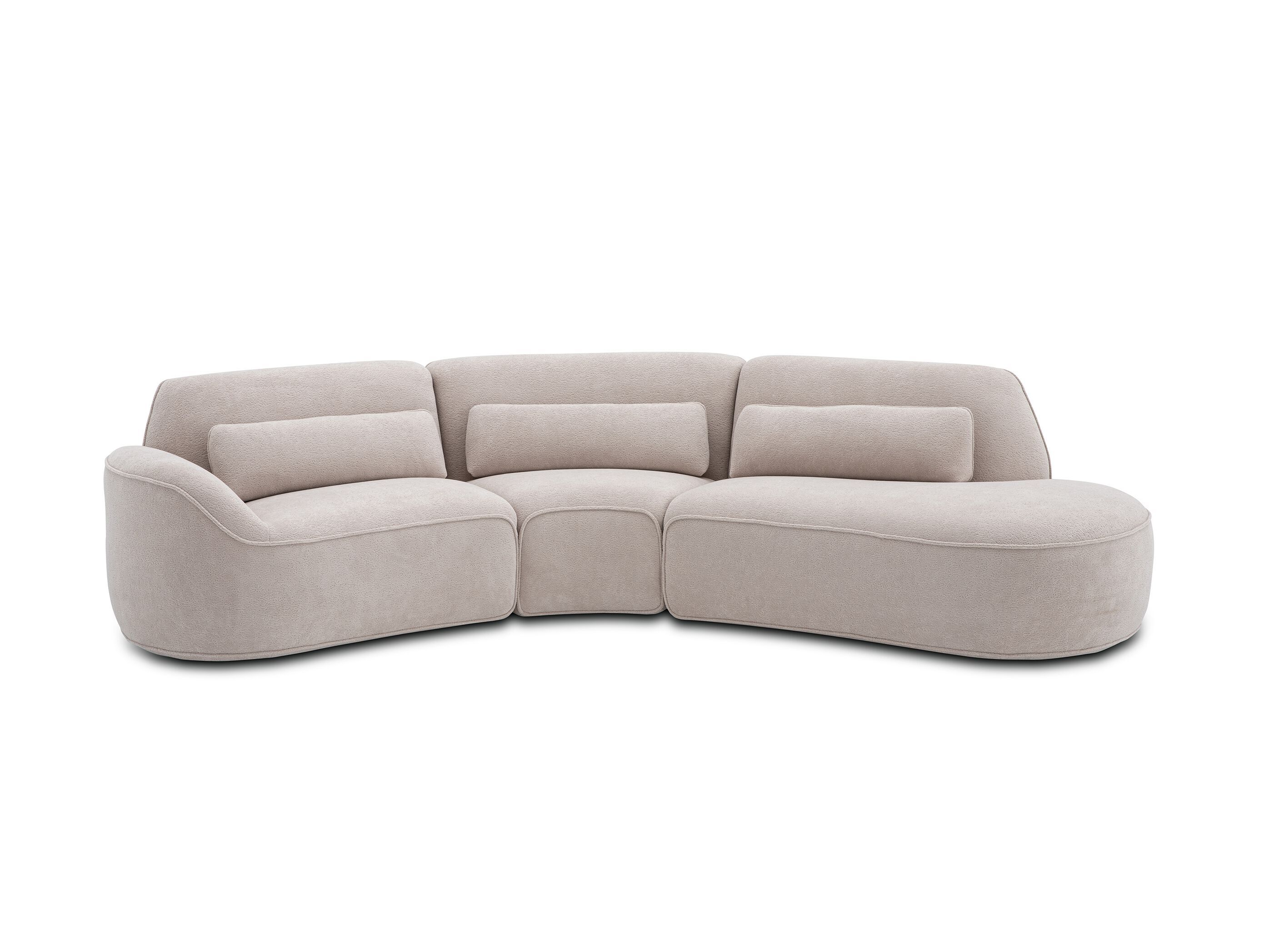 Модульный изогнутый диван из ткани CAMPO DE' FIORI CL383 ARCH-00152265