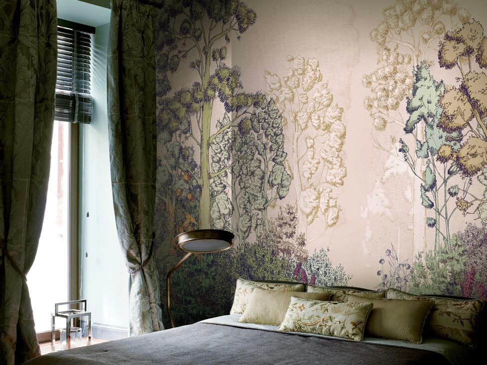 Обои с цветочными мотивами Jannelli&Volpi SUMI-E ARCH-00039703 - Вид №1