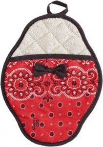 10546599 Jessie Steele Прихватка для горячего "Красный узор" Ткань