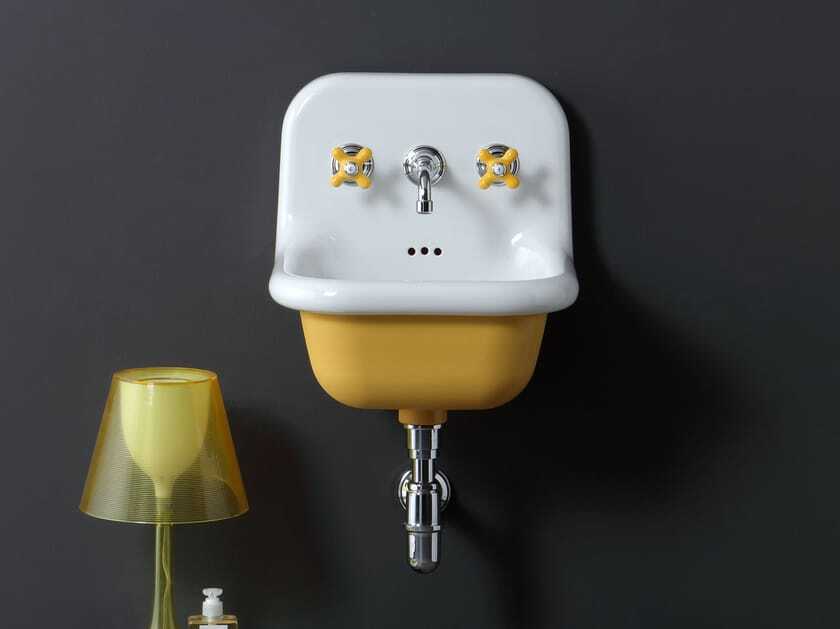 Керамическая подвесная прямоугольная раковина In Stock Bleu Provence ARCH-00137526